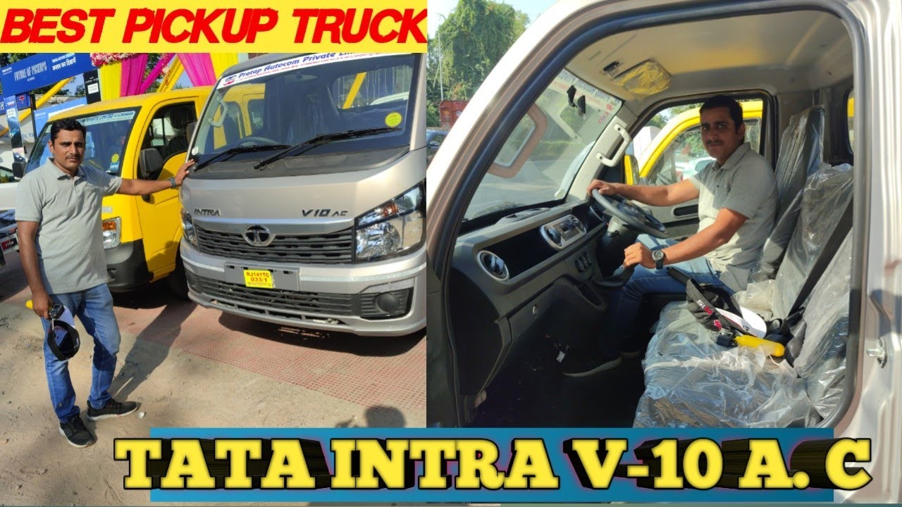 TATA INTRA V10-AC MODEL // इससे लग्जरी क्या होगा 🔥🔥//BEST COMMERCIAL SMALL PICKUP TRUCK IN INDIA