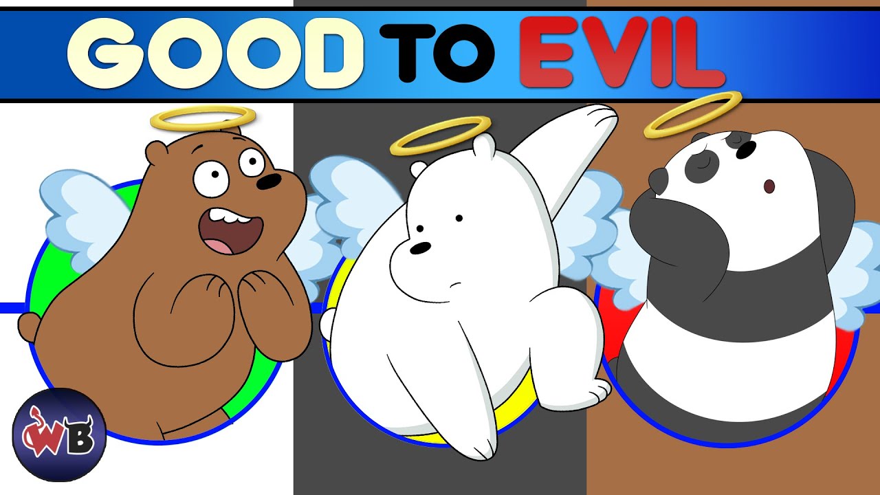 Персонажи «Мы обычные медведи»: от добра к злу 🐻🐼🐨