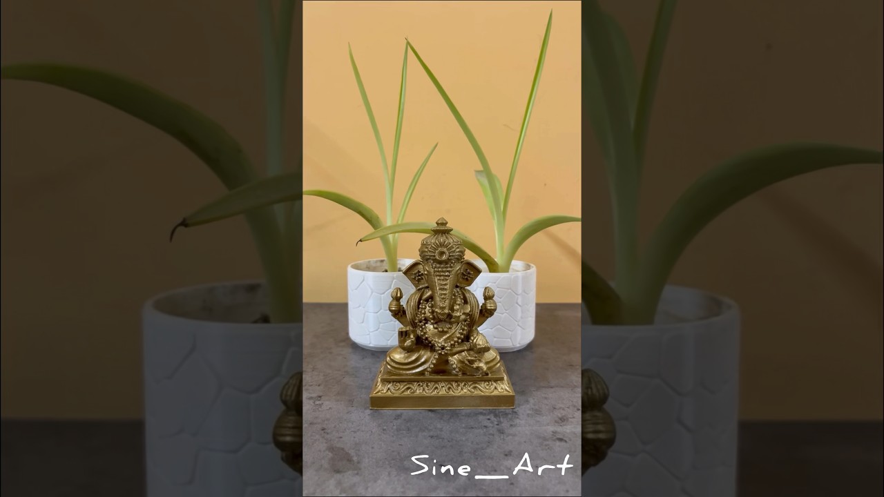 Ganpati Bappa Morya❤️3D Printed Ganpati ji model. #craft #3dprinting #3dprint #ganesh #sanatandharma