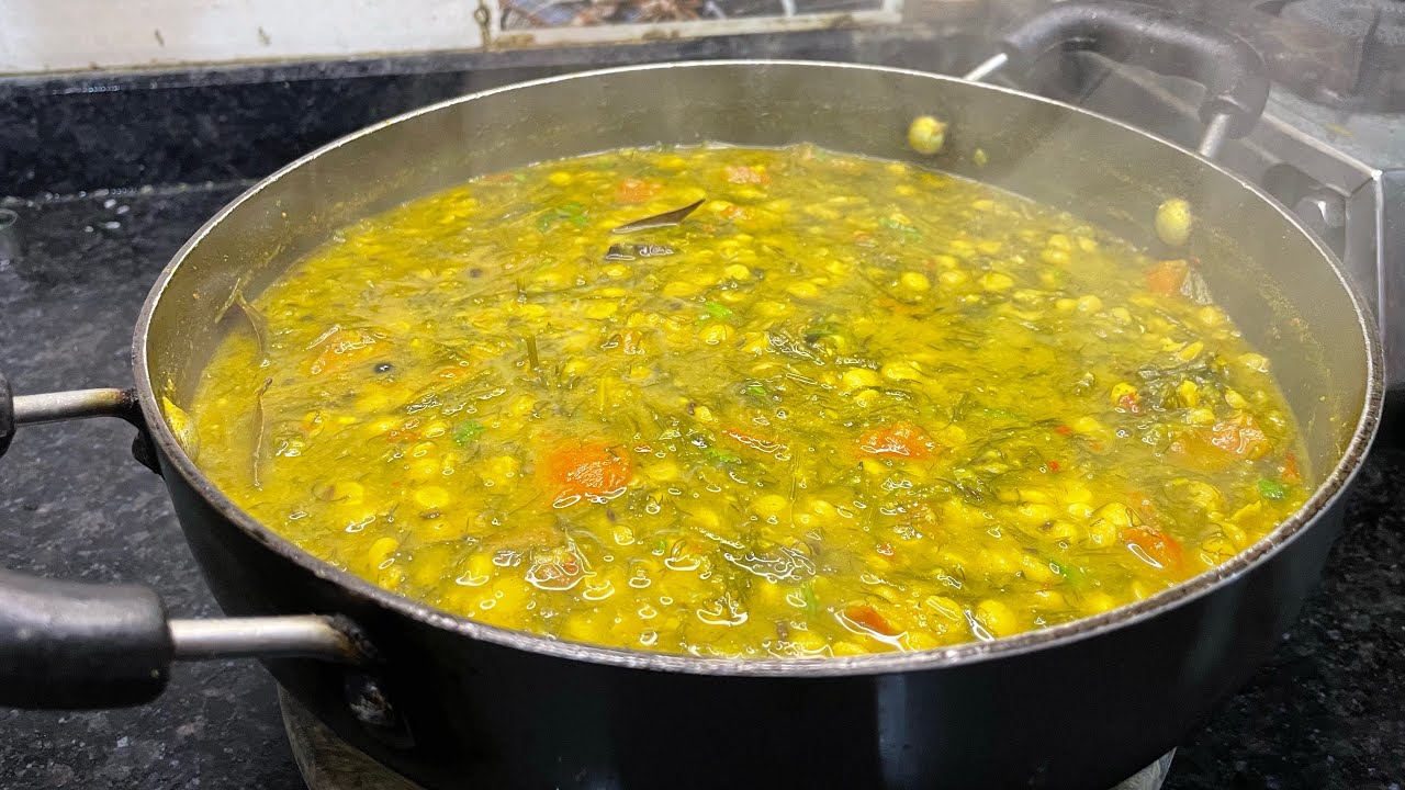 Tadka Soya masala chana dal