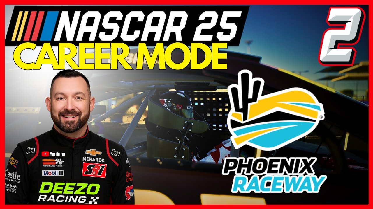 This ARCA Car Was a HANDFUL at Phoenix! | NASCAR 25 Career Mode Ep 2