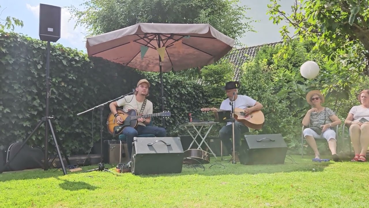 Muzikale wandeling Venhuizen- Marcel Visser & Swen Broersen 11 augustus 2024