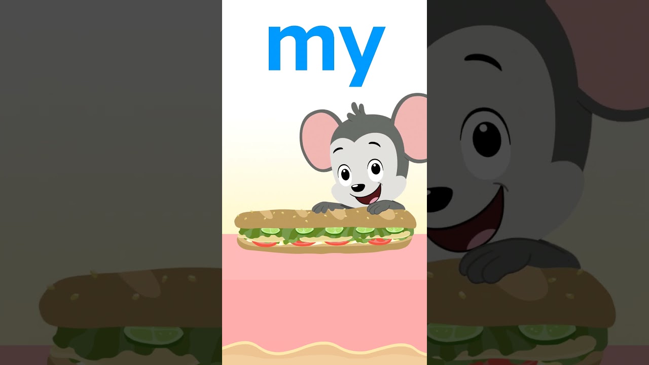 Kindergarten Sight Words: My | ABCmouse #learning #education #sightwordsforkids #kindergarten