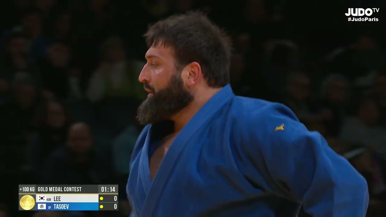 C. Ли  –  И. Тасоев | +100кг |  Финал | Большой Шлем Париж 2025