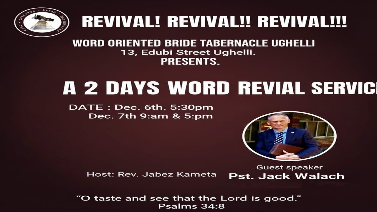 Revival Service -- Have You Seen The Light In The Countenance Of The King? -- Jacek Walach - 6/12/25
