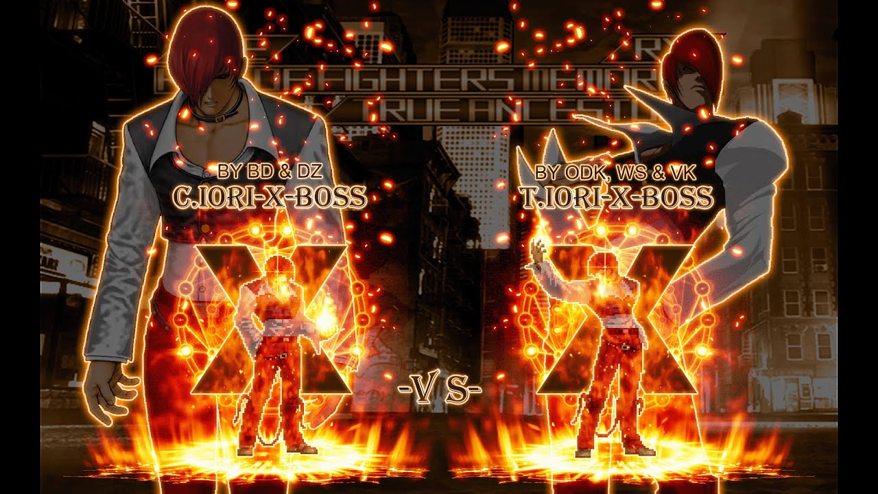 [KOF True Ancestor] Clone Iori-X-Boss vs True Iori-X-Boss