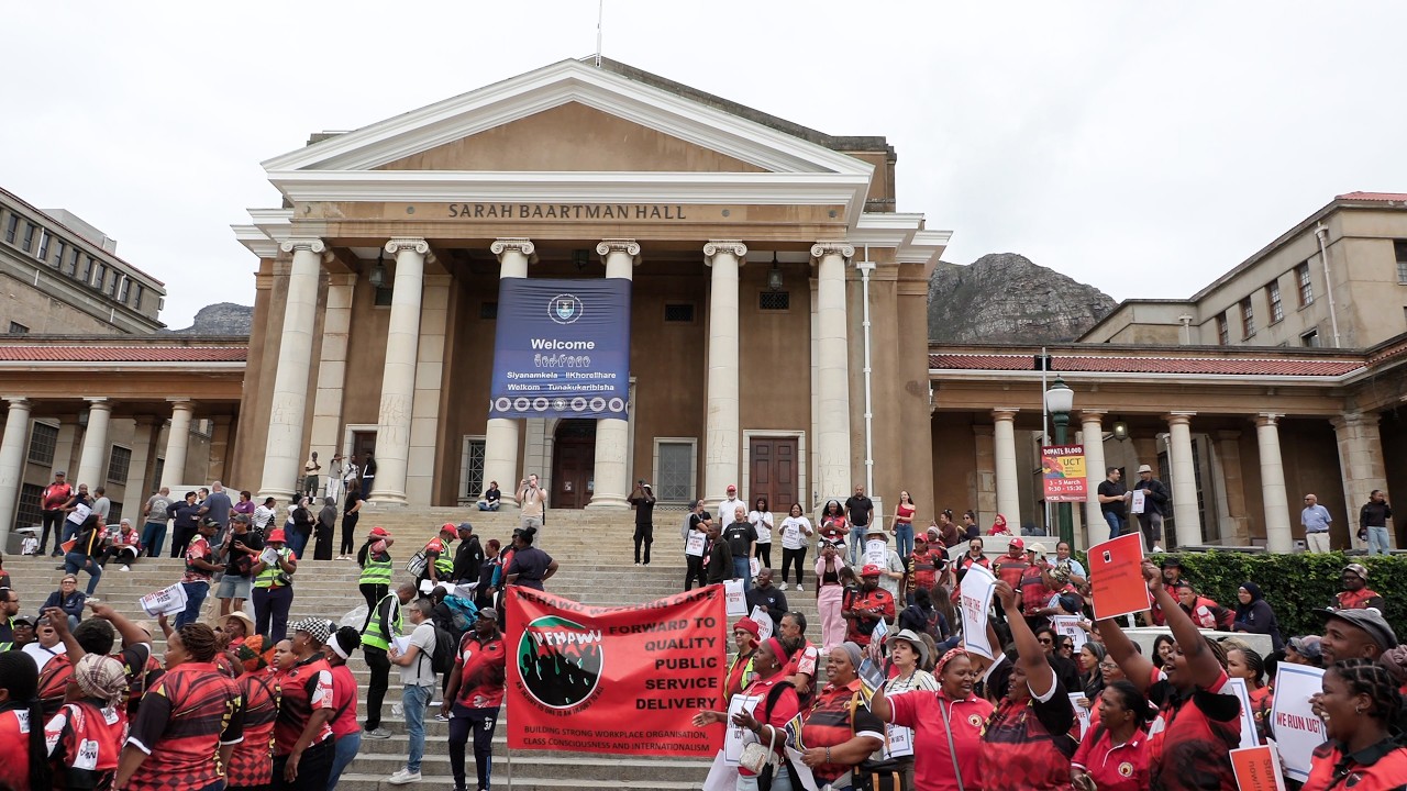 UCT workers go on strike for 7% increase, management offers 3.5%