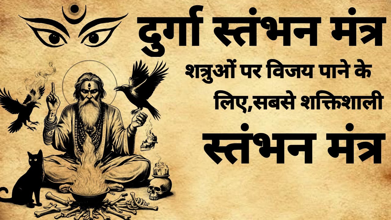 Durga Stambhan Mantra | दुर्गा स्तंभन मंत्र | माता दुर्गा साधना | #durgamantra