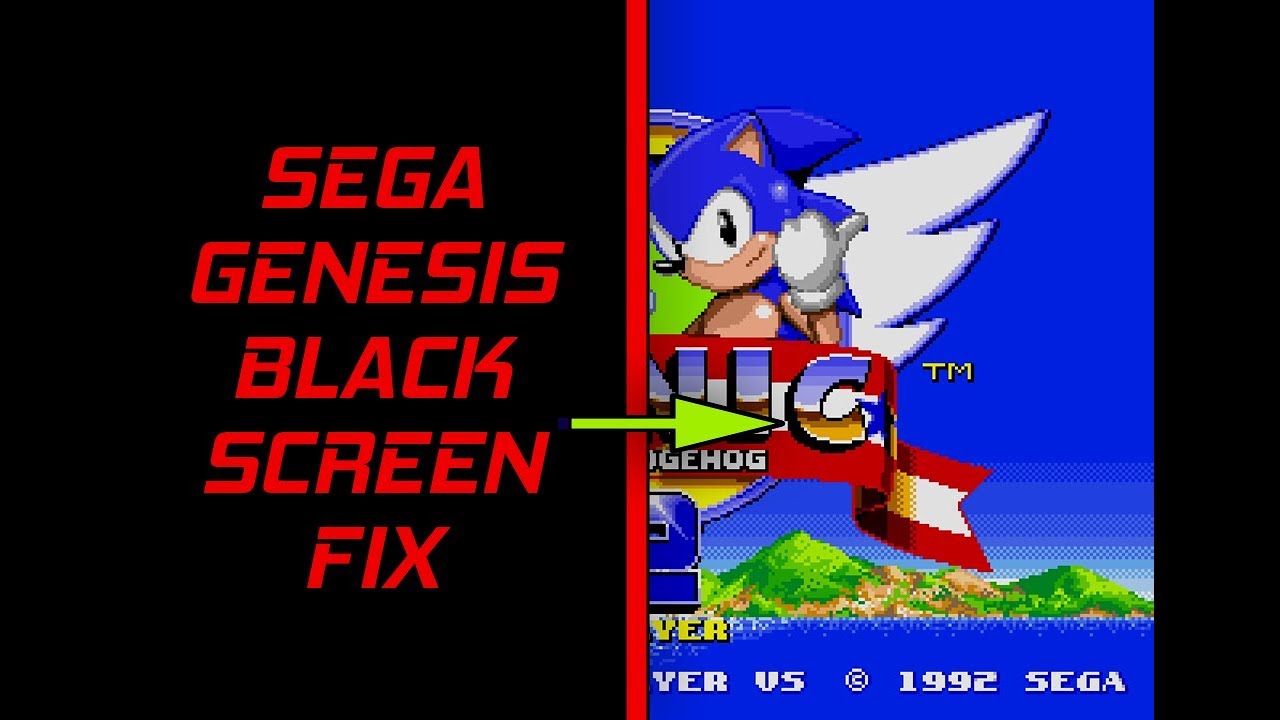Sega Genesis Model 2 - Black Screen: Diagnosis and Fix