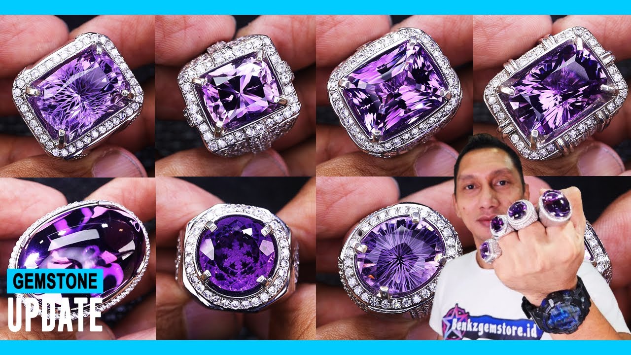 GEMSTONES UPDATE 03052025 - BATU KECUBUNG UNGU AMETHYST QUARTZ BLUISH LIGHT PURPLE SAPARILLA