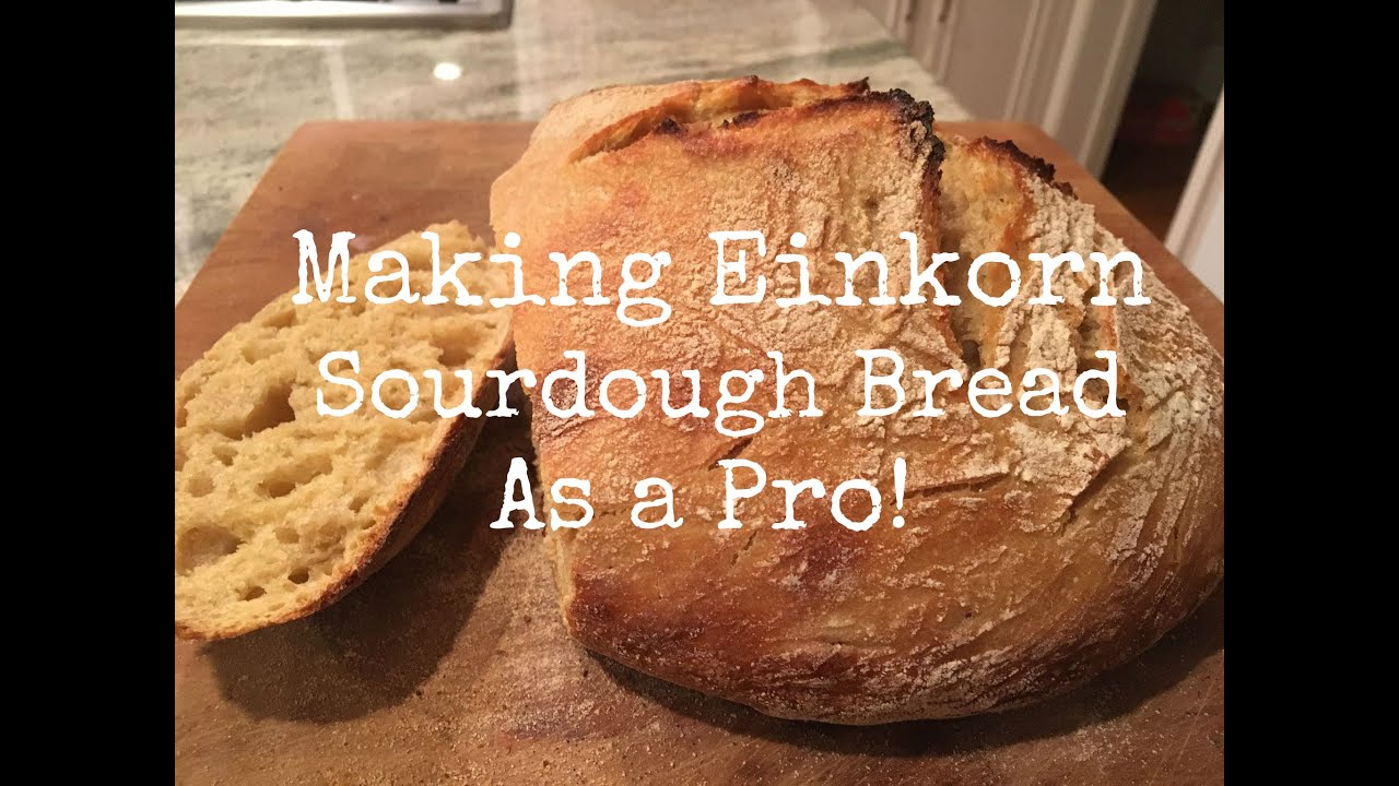 Making Einkorn Sourdough Bread as a Pro 😊
