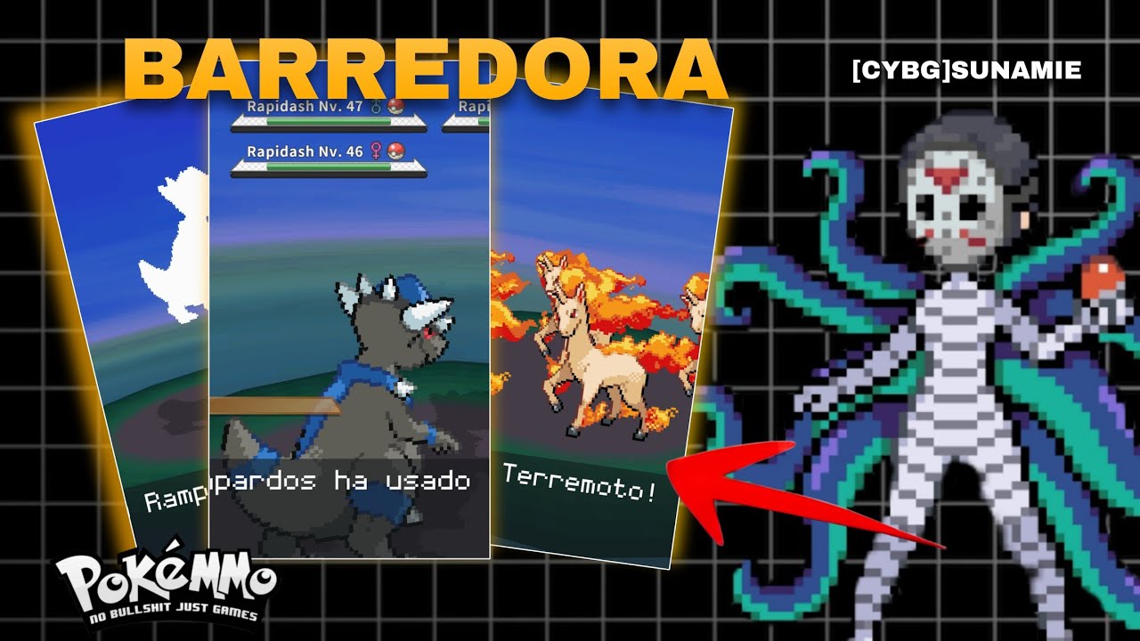 Este RAMPARDOS es CLAVE PARA FARMEAR EXPERIENCIA en PokeMMO