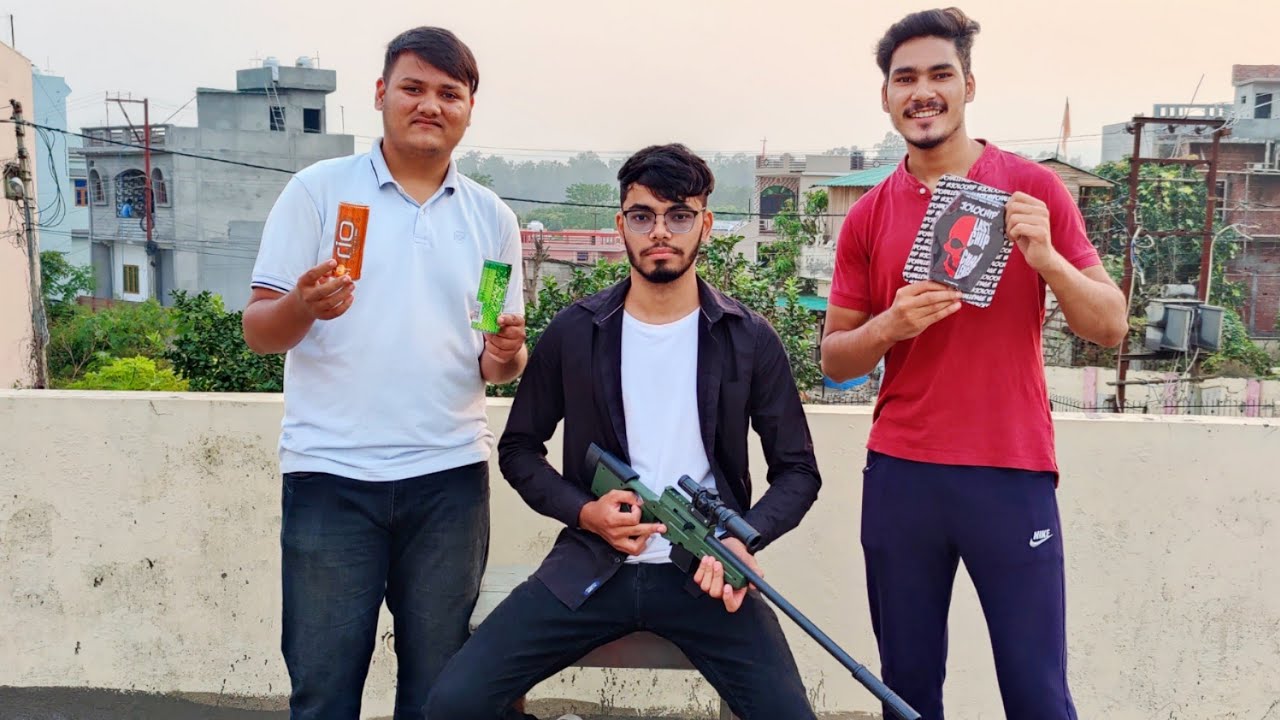 REAL LIFE AWM CHALLENGE | LOSER EATS  JOLO CHIP 🔥.