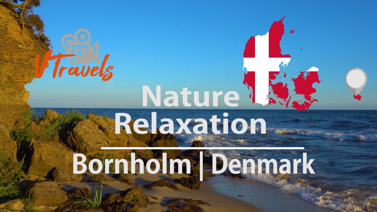 Bornholm nature relaxation video 4K