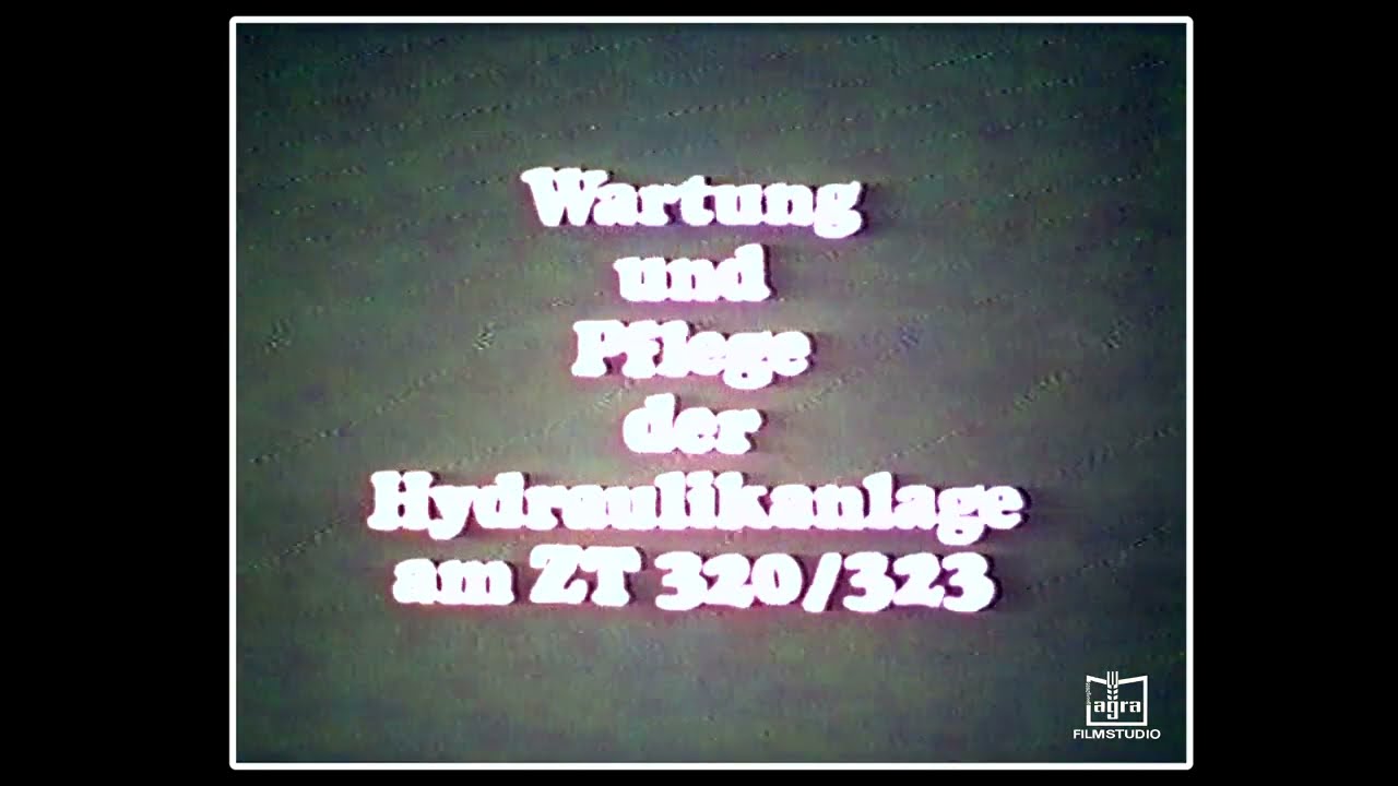 Fortschritt ZT 320 / 323 Wartung und Pflege