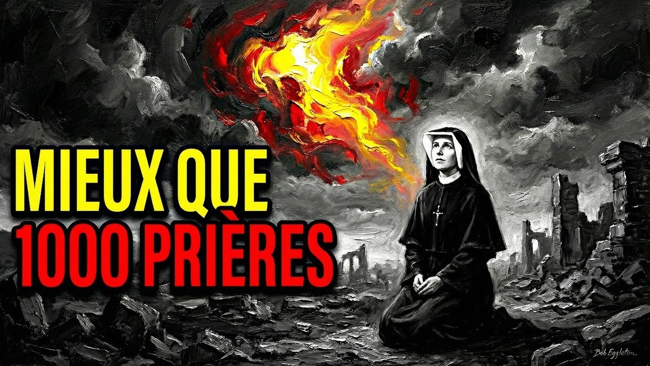 Une minute de ceci vaut plus que 1000 prières (Sainte Faustine)
