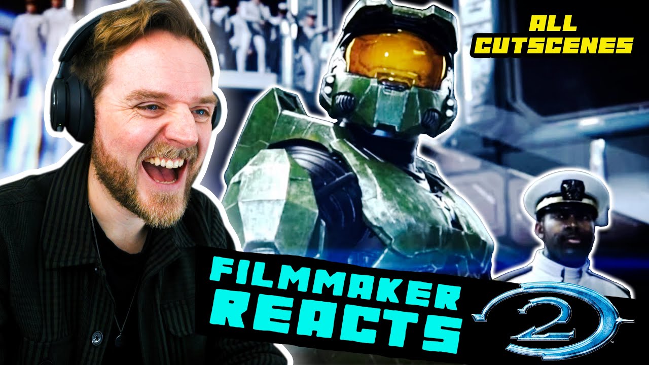 FILMMAKER REACTS TO HALO 2 ANNIVERSARY | ALL CUTSCENES!