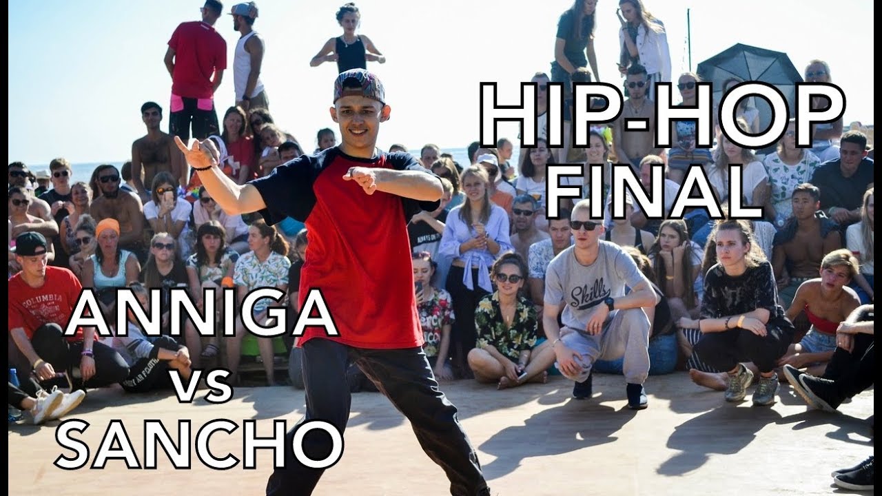 Электронный берег 2018 - Dance Battle by FDC - Hip-hop final - Anniga vs Sancho (win)