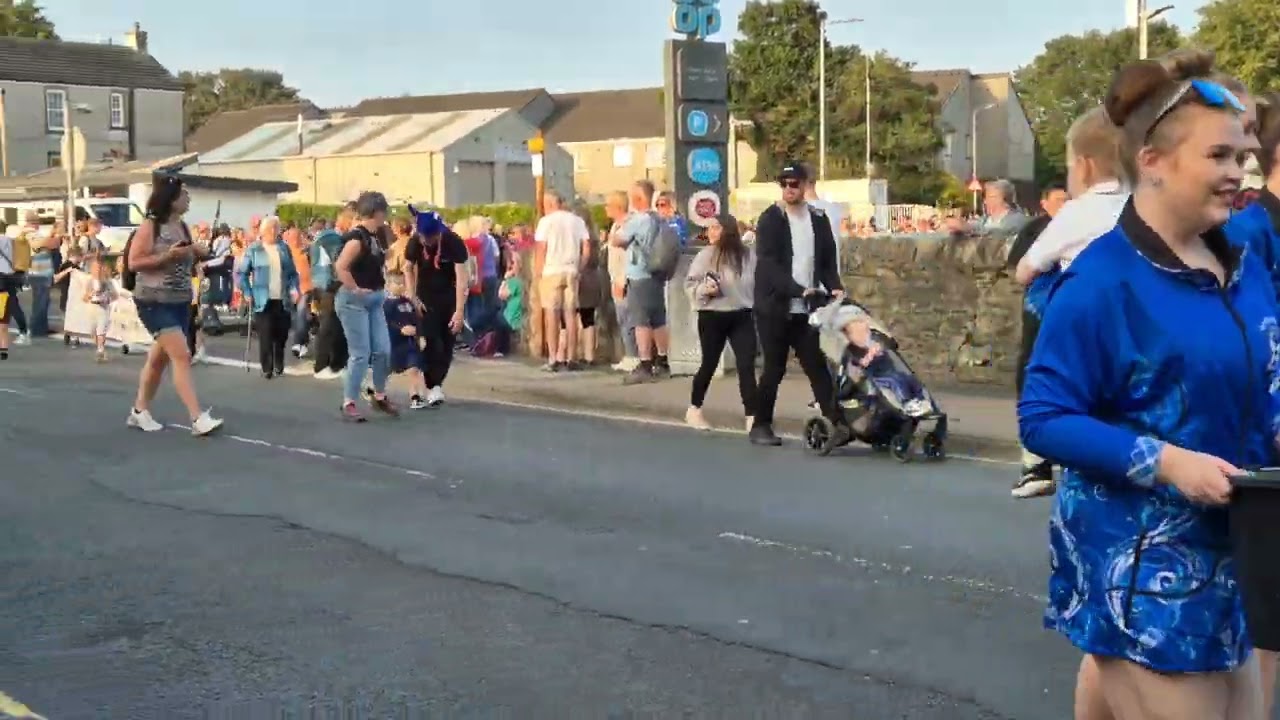 Evening Parade through Argyll Street - Cowal Gathering 2024 - PART TWO