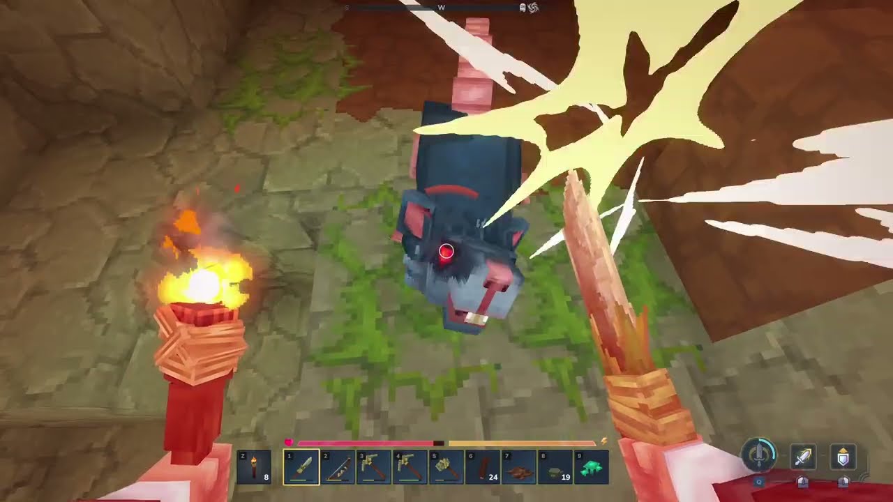 Sekhet Plays Hytale e3 - Caving & Learning