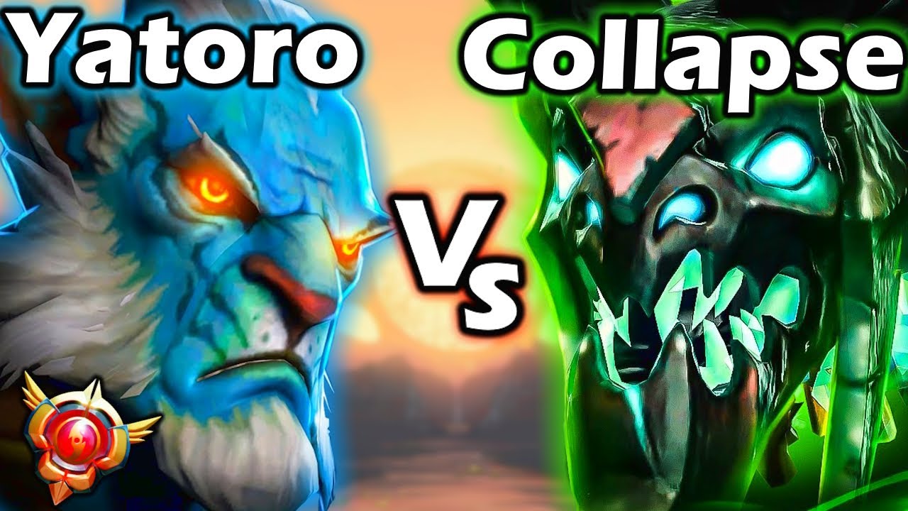 Яторо на Фантом Лансере против Коллапса - Yatoro Phantom Lancer 7.35 DOTA 2