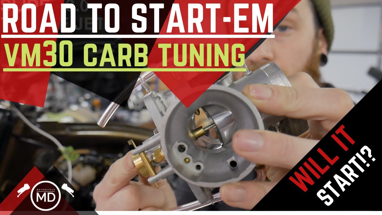 1970 CL350 Tracker Build : VM30 Carb Tuning