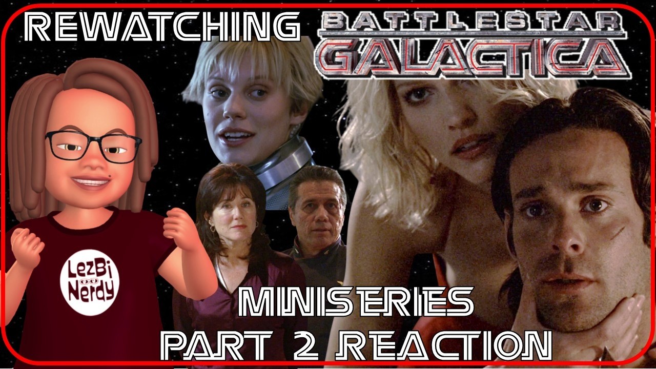 The First TV Crush Returns! 😍 | Battlestar Galactica Miniseries Pt 2 Reaction