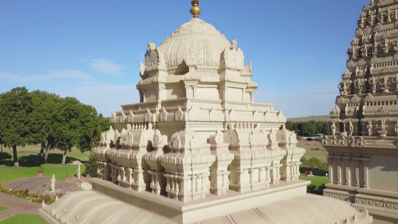 Drone Footage - Shree Ayyappa Kshethram Temple