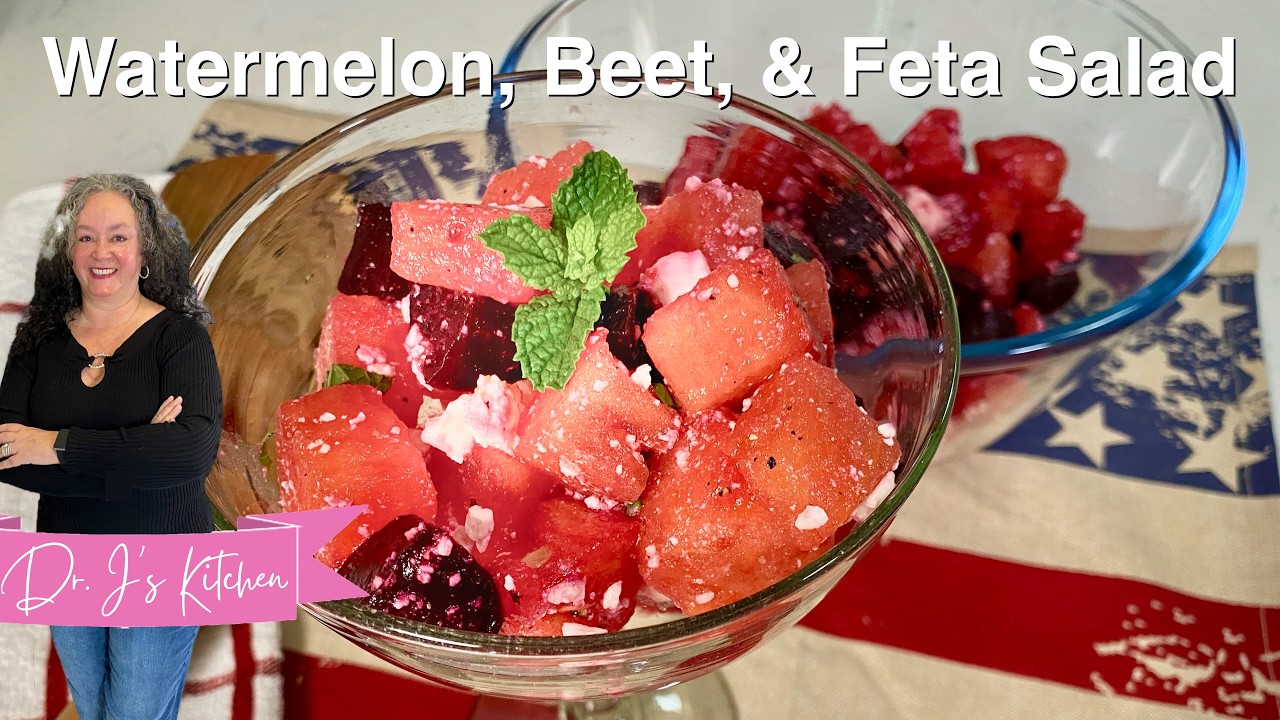 Watermelon, Beet, and Feta Salad | Perfect Summer Salad Recipe