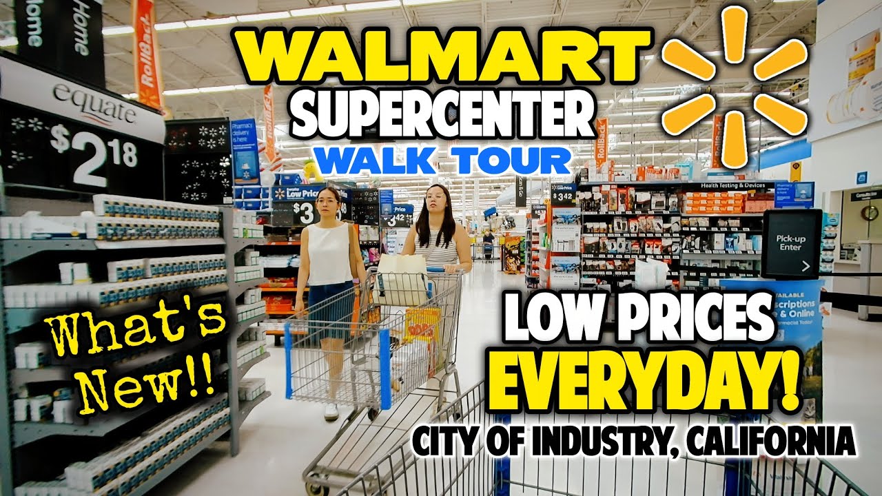 Shopping at Walmart Supercenter: Things Smart Shoppers Buy