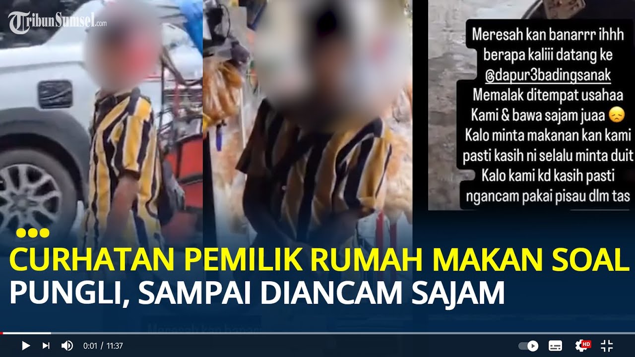 Viral Curhat Pemilik Rumah Makan di Banjarmasin Keluhkan Pungutan Liar, Sampai Diancam Sajam