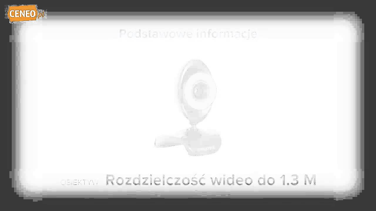 CREATIVE LIVE! CAM VIDEO IM ULTRA VF0415  - Ceneo.pl