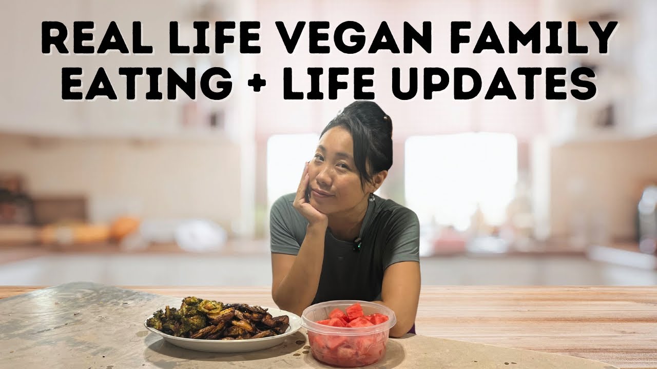Real Life Vegan Family Eating + Life Updates | True Food Diaries of a Tired Mama Ep. 2