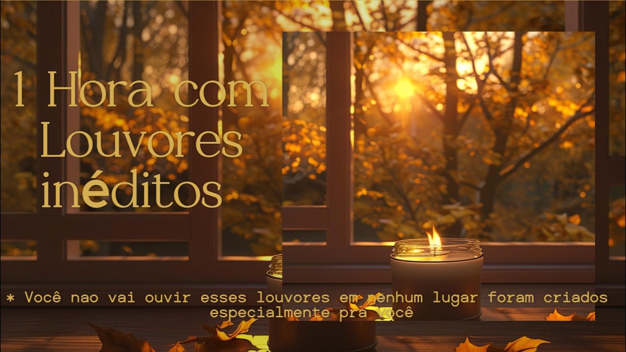 1 hora com louvores inéditos para você sentir a presença de Deus