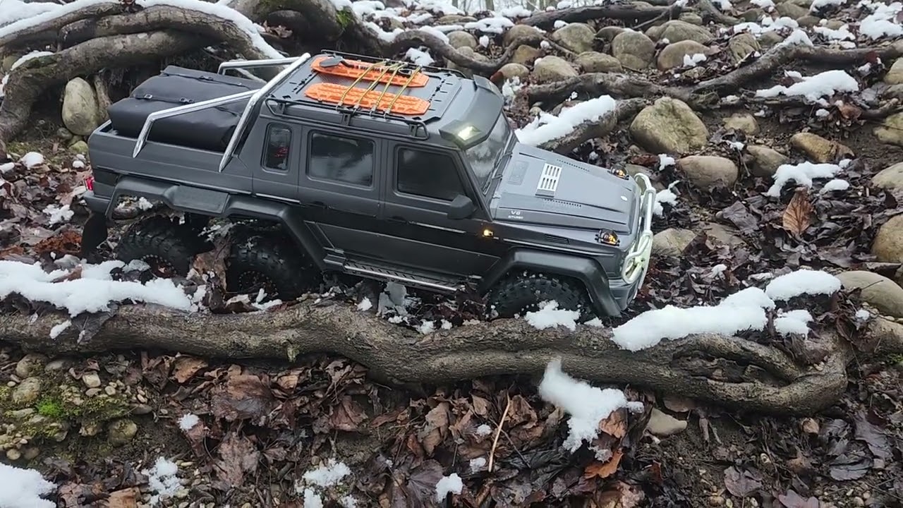 Mit dem TRX6 in meinem Crawler Revier unterwegs / 1. Teil