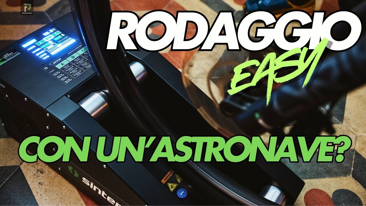 COME FARE IL RODAGGIO DEI FRENI MTB? FACILE CON LA SINTER SMART BEDDING MACHINE: UN’ASTRONAVE!