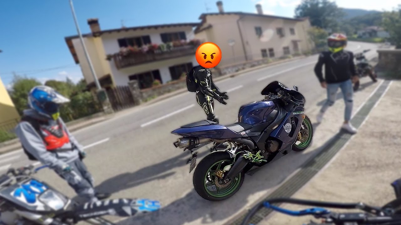 SPACCARE LA MOTO IN TOSCANA!!😡😤