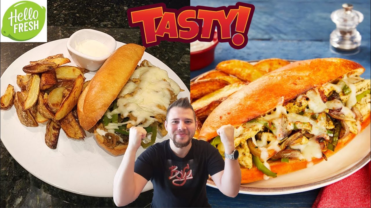 How To Make The Italian Chicken & Pepper Sandwich - Hello Fresh Review