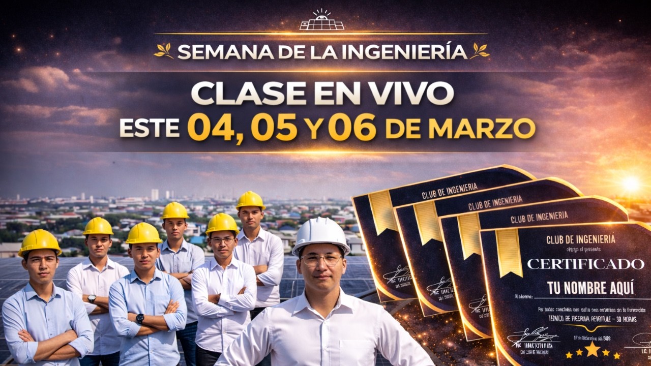 1era CLASE EN VIVO DE INSTALACIÓN DE PANELES SOLARES CON INTELIGENCIA ARTIFICIAL