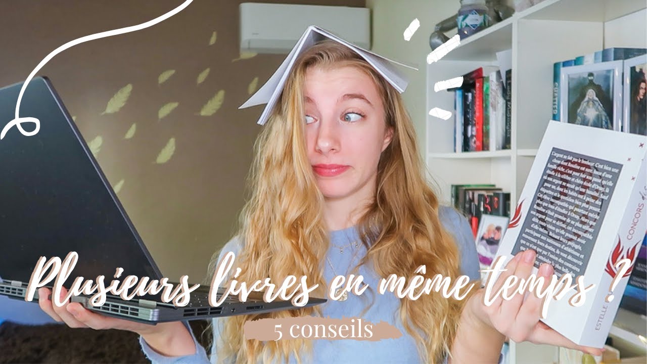 Comment je travaille sur trois livres en même temps !