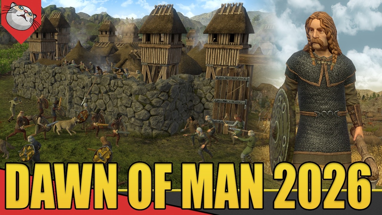 Novas ARMADURAS e Update com Cenário de GUERRA - Dawn of Man 2026