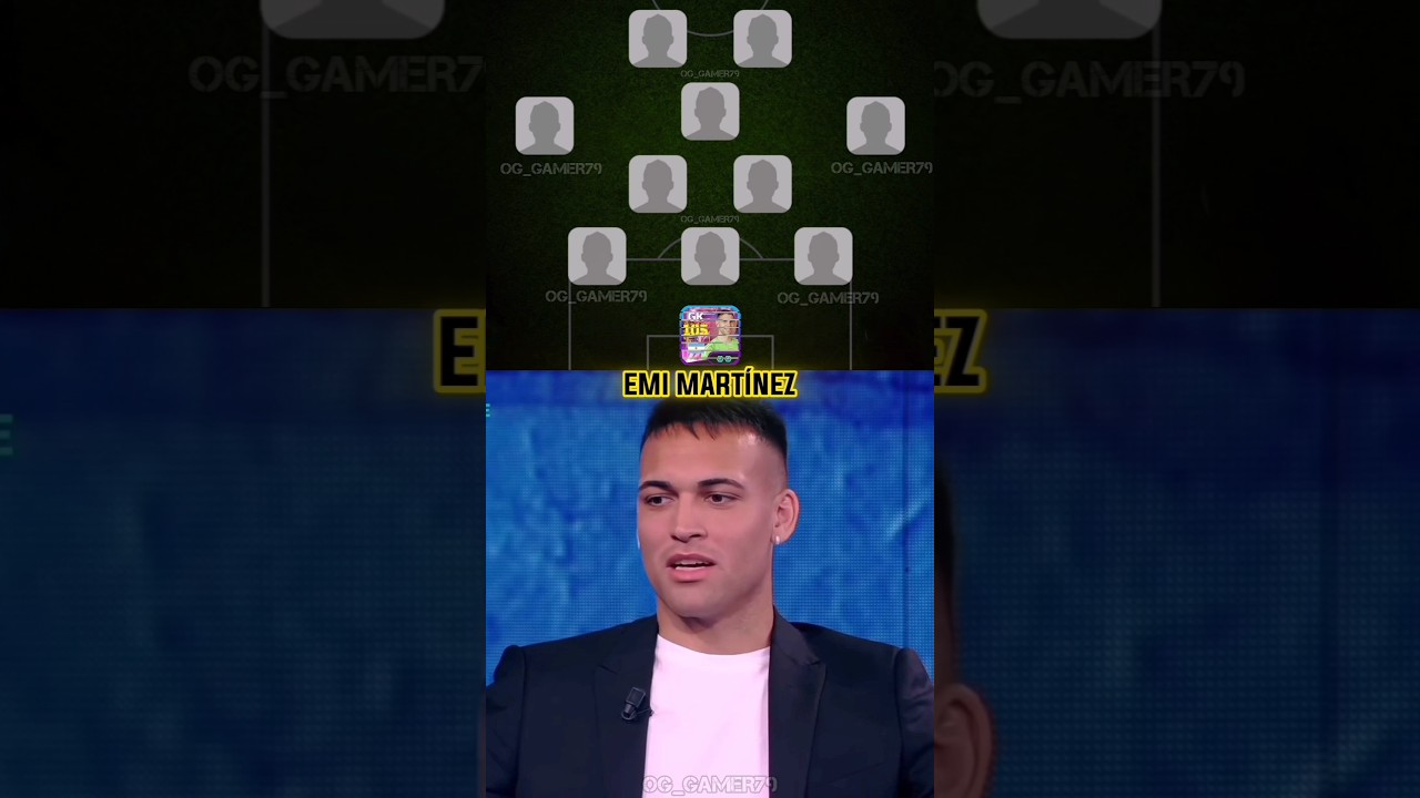 Lautaro Mart&iacute;nez Picked His Ultimate Dream XI 😱🔥 #efootball2024 #efootball2023