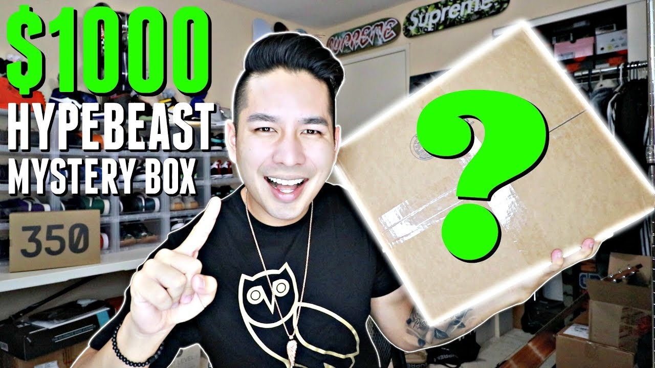 Unboxing The FIRST $1000 Hypebeast Mystery Box of 2019! | This Was A WEIRD One