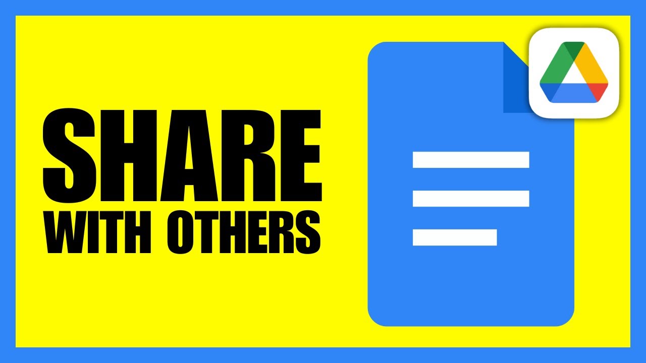 How To Share a Google Doc With Others