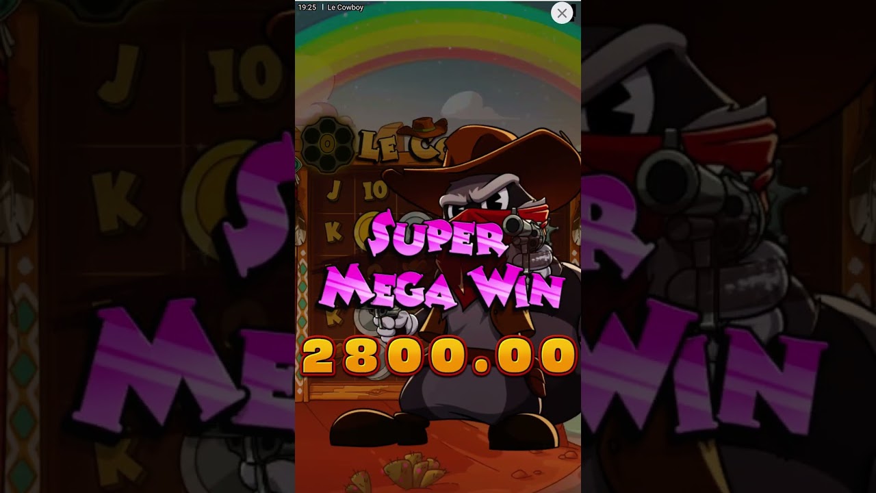 Le cowboy chase 5 scatter Win #casino #gaming #stake #gaming #viral 