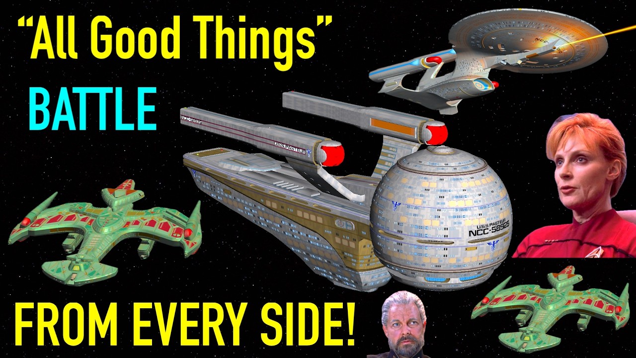 Can Riker Save The USS Pasteur? - 3 Points of View - Star Trek Starship Battles