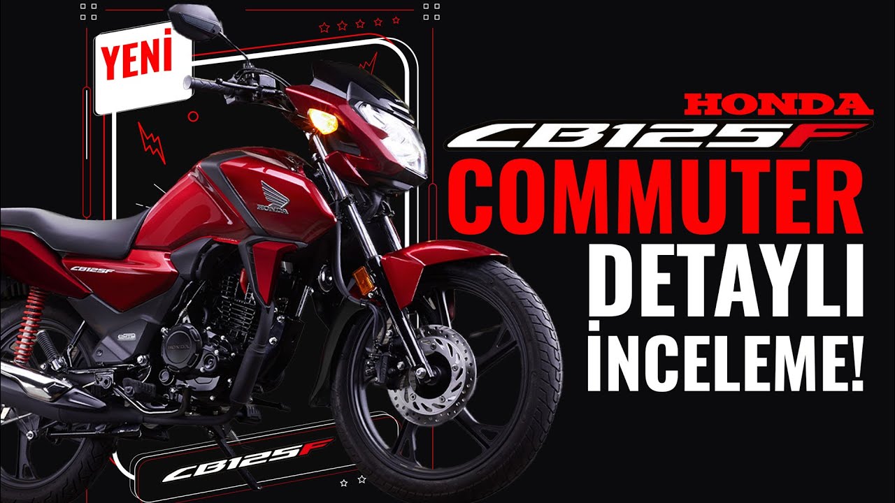 2024 Model Honda CB125F Commuter Detaylı İnceleme (4K)