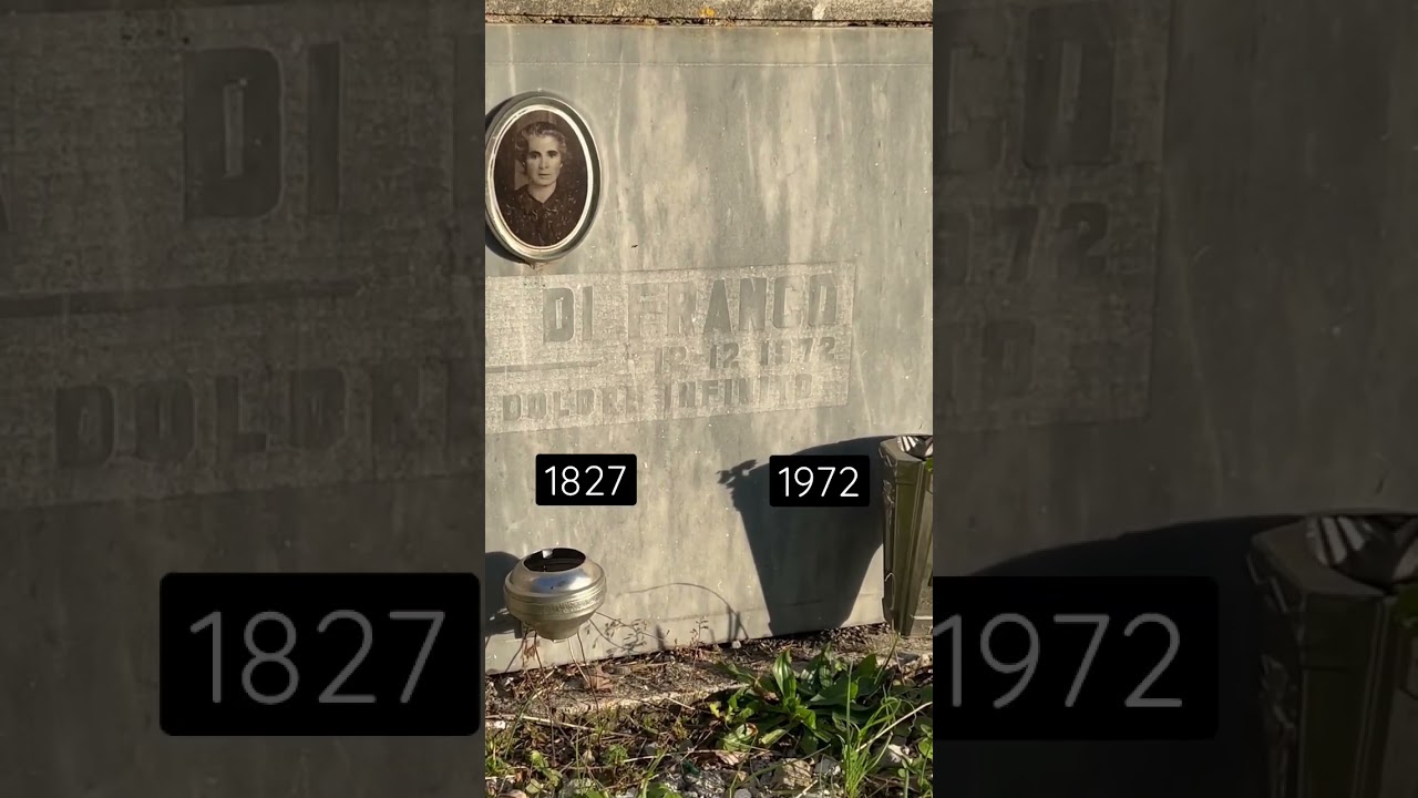 Meno di 30 anni e faceva 800/900/000 #pierdestro #ceriquasi #cimitero #pilloledivita #cimiterytour