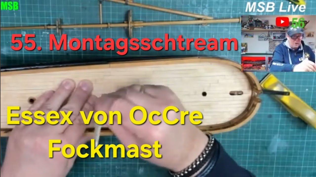 55. Montagsschtream Essex von OcCre ❗️ Der Fockmast