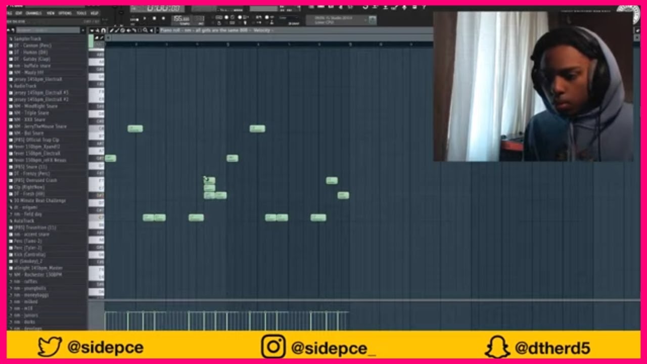 SIDEPCE (DT) producing a BANGER live on stream 🔥